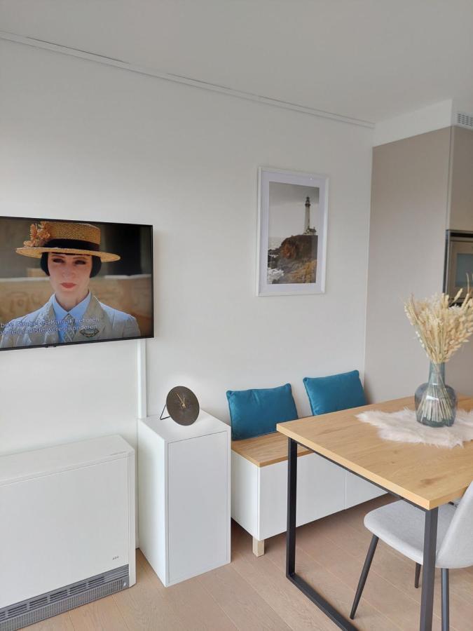 Studio 3 Bredene Met Strandcabine Ngoại thất bức ảnh
