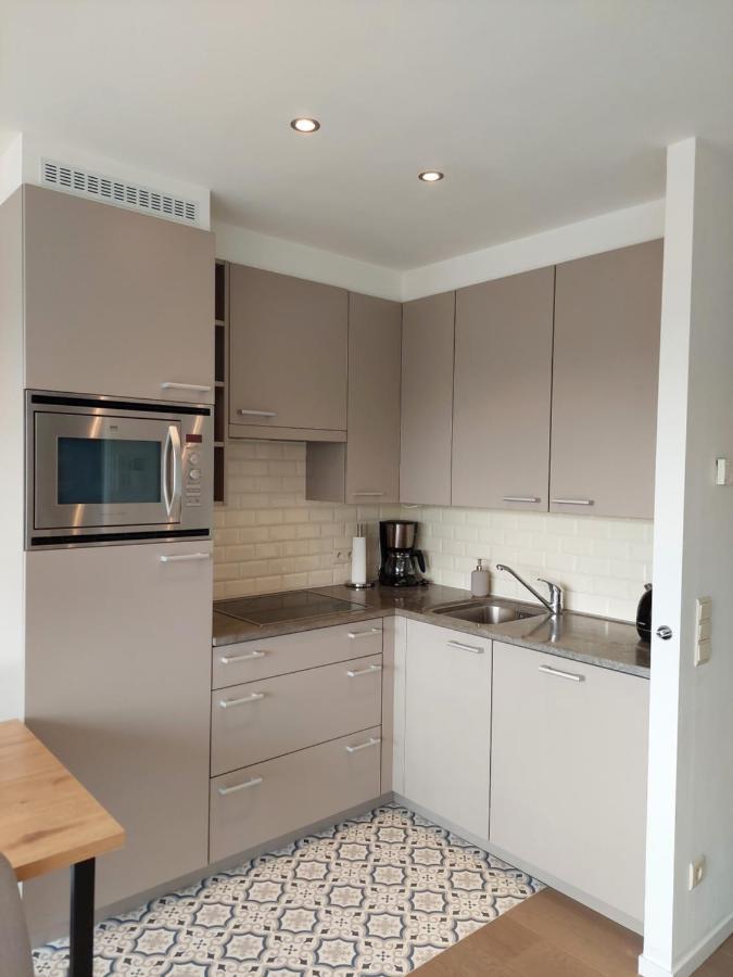 Studio 3 Bredene Met Strandcabine Ngoại thất bức ảnh