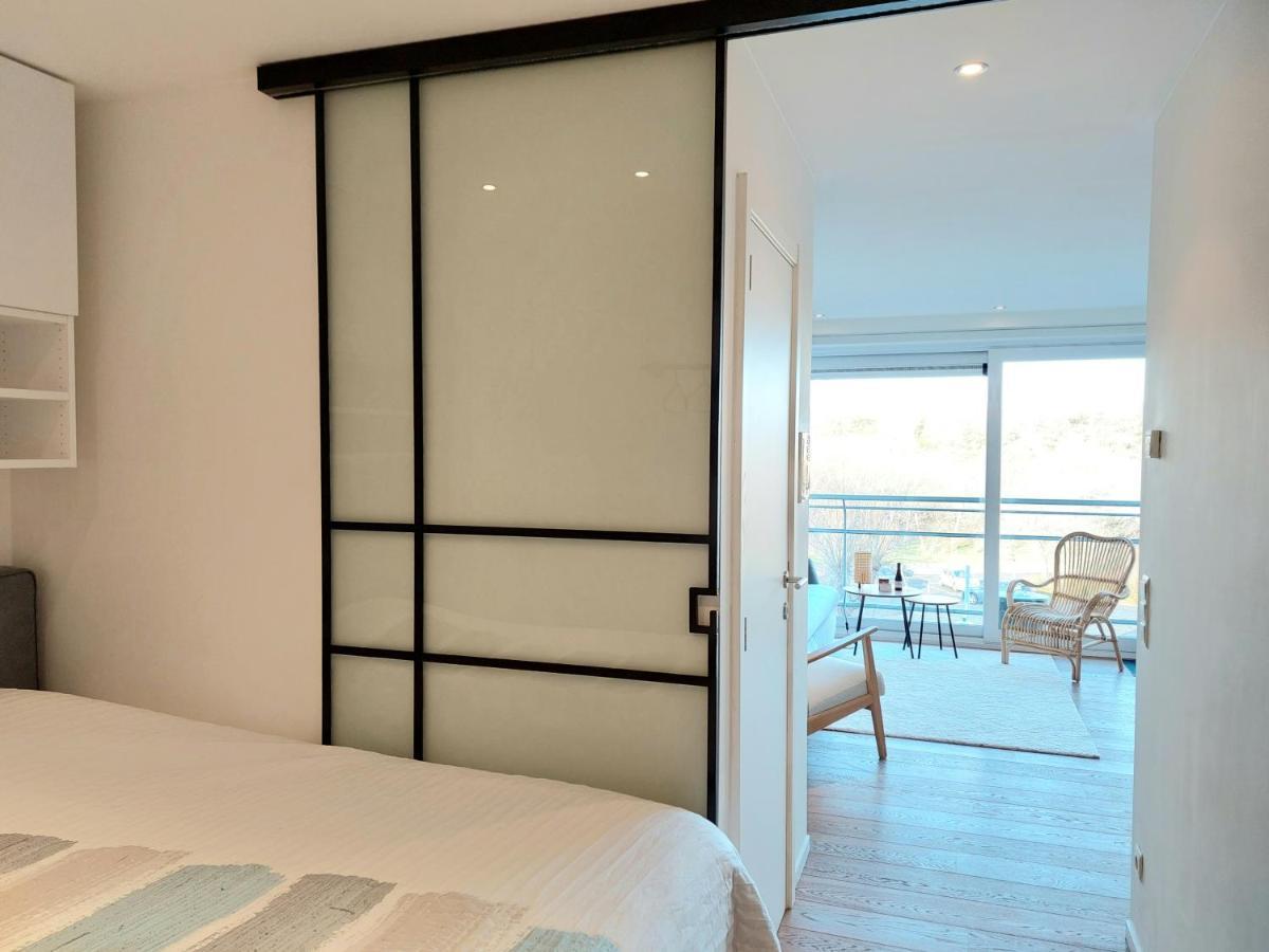 Studio 3 Bredene Met Strandcabine Ngoại thất bức ảnh